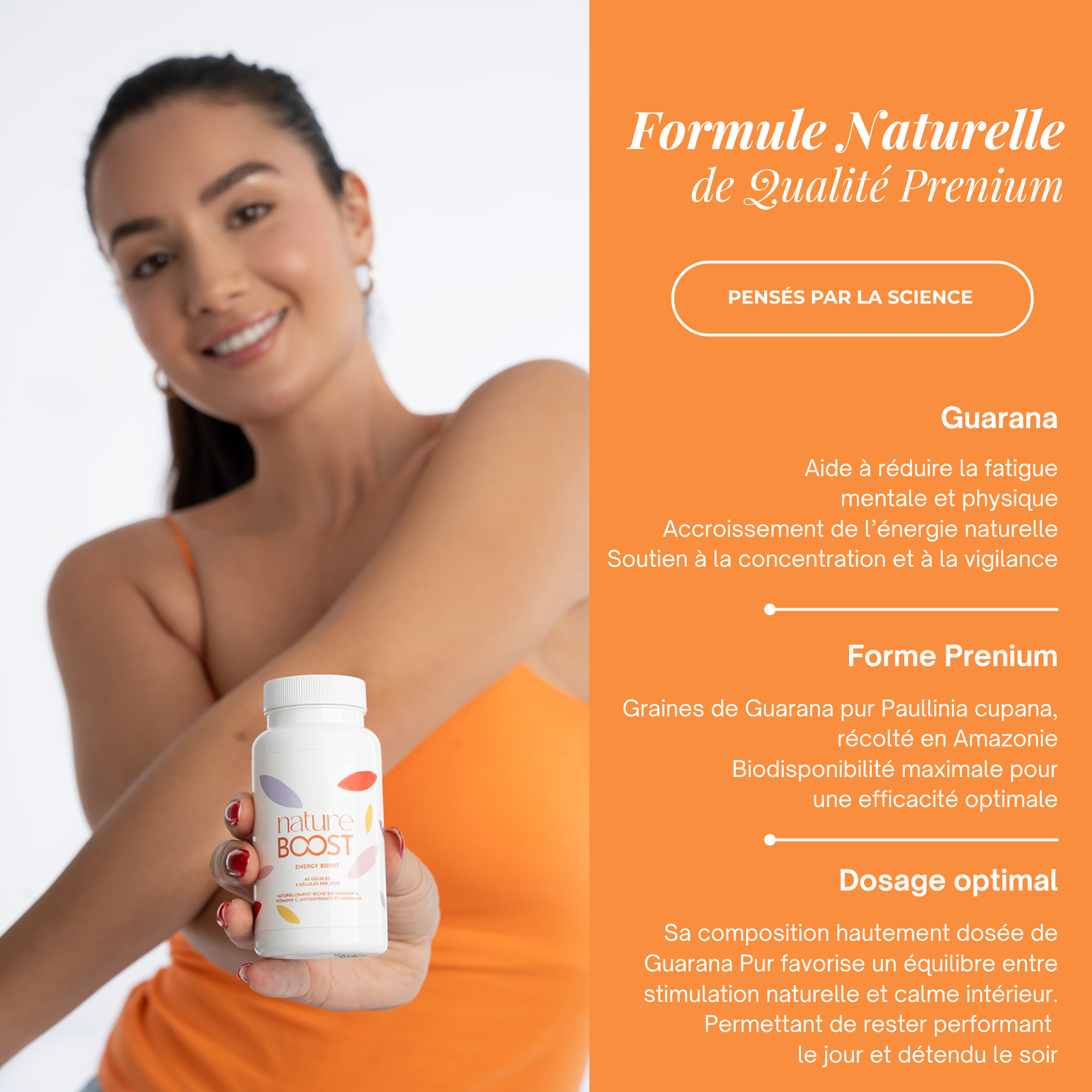 Energy Boost ® Un coup de fouet 100% Naturel