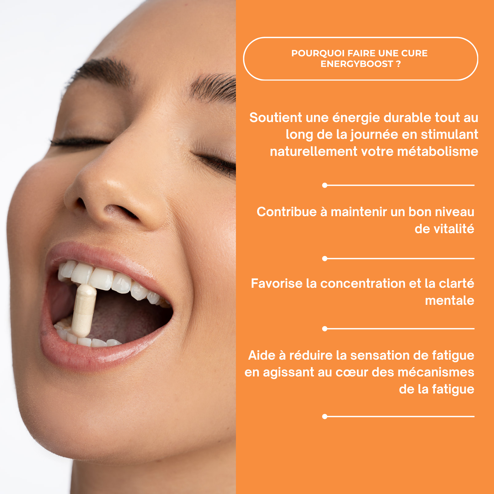 Energy Boost ® Un coup de fouet 100% Naturel