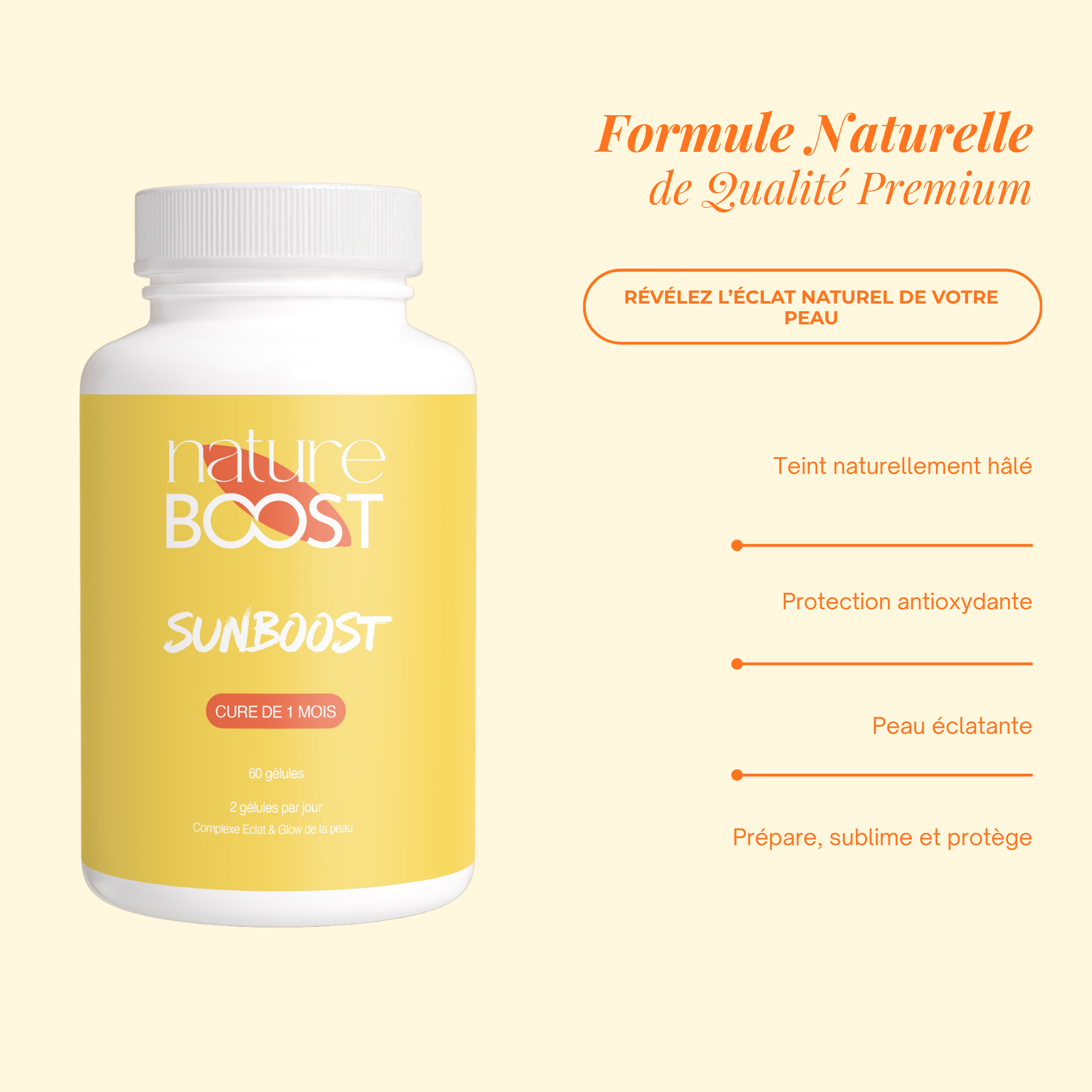 SunBoost ® Révélez l’éclat naturel de votre peau avec notre nouvelle formule nutricosmétique